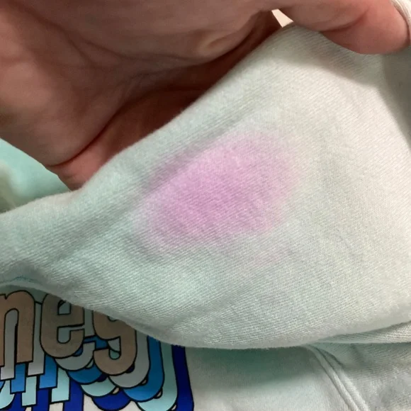 Walt disney world ombre retro sweatshirt L disney parks blues - Picture 4 of 8